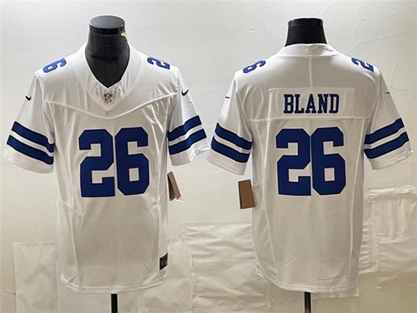 Men's Dallas Cowboys #26 DaRon Bland White 2023 F.U.S.E. Limited Stitched Football Jersey