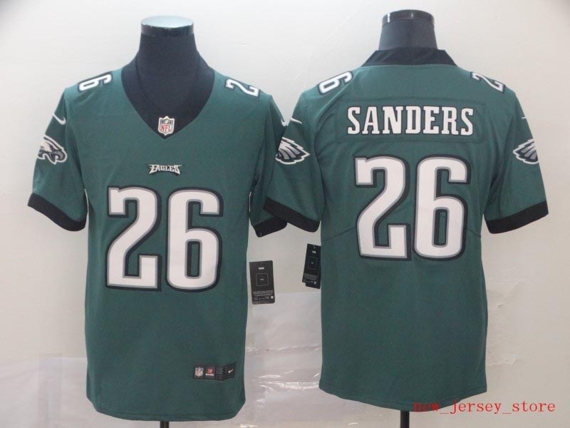 NFL Philadelphia Eagles #26 Miles Sanders Green Vapor Untouchable Limited Jersey