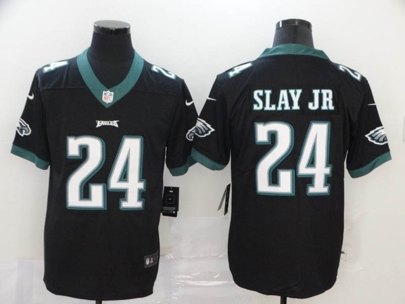 NFL Philadelphia Eagles #24 Darius Slay Jr. Black Vapor Untouchable Limited Jersey