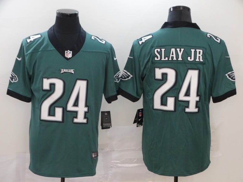 NFL Philadelphia Eagles #24 Darius Slay Jr. Green Vapor Untouchable Limited Jersey