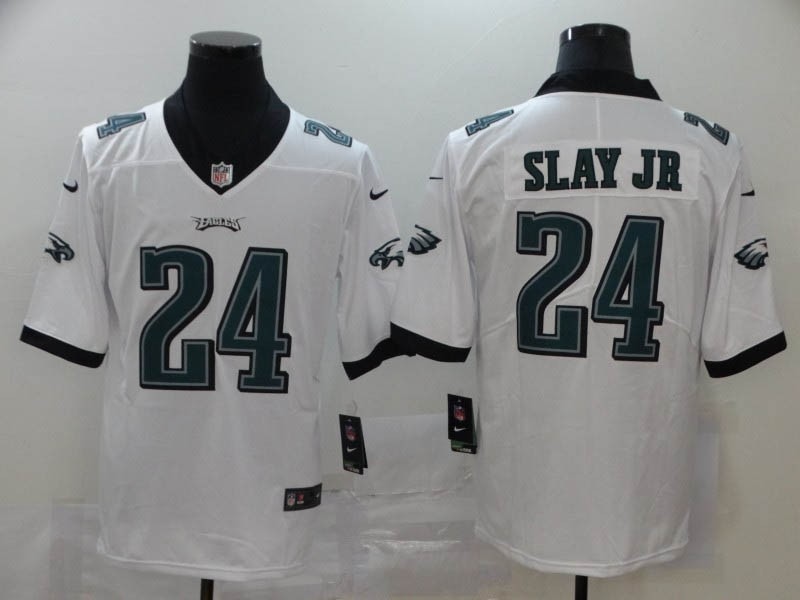 NFL Philadelphia Eagles #24 Darius Slay Jr. White Vapor Untouchable Limited Jersey