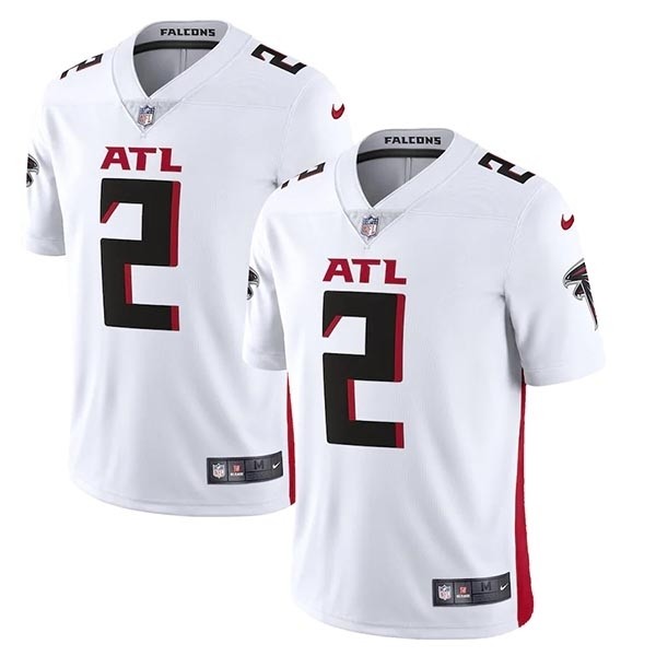 NFL Falcons Ryan #2 white ATL Jersey