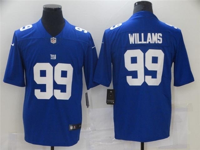 New York Giants #99 Leonard Williams Blue Vapor Limited Jersey