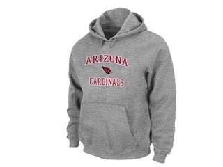 NFL Arizona Cardinals Gray Hoodies