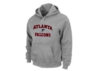 NFL Atlanta Falcons Gray Hoodies