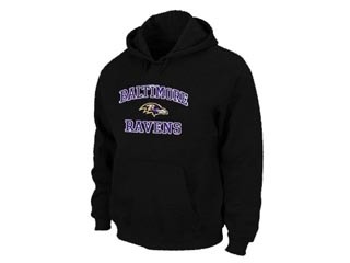 NFL Baltimore Ravens Black Hoodies