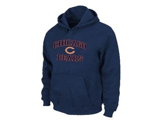 NFL Chicago Bears navy blue Hoodies