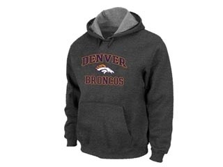 NFL Denver Broncos Dark Gray Hoodies