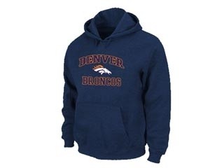 NFL Denver Broncos navy blue Hoodies