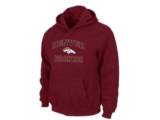 NFL Denver Broncos red Hoodies