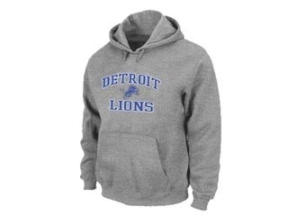 NFL Detroit Lions Gray Hoodies