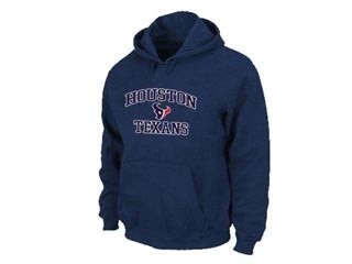 NFL Houston Texans navy blue Hoodies