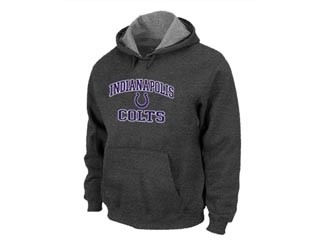 NFL Indianapolis Colts Dark Gray Hoodies