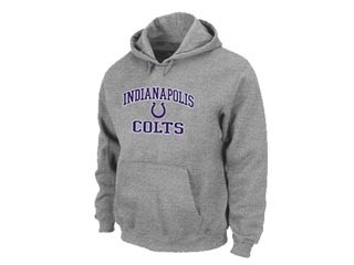 NFL Indianapolis Colts Gray Hoodies