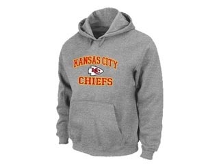 NFL Kansas City Chiefs Gray Hoodies