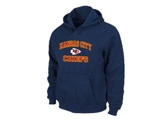 NFL Kansas City Chiefs navy blue Hoodies