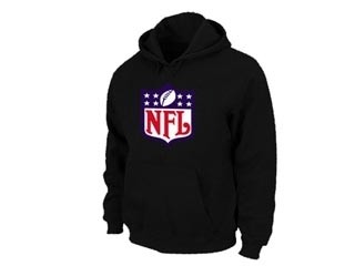 NFL Logo Black Hoodies