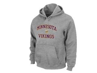 NFL Minnesota Vikings Gray Hoodies