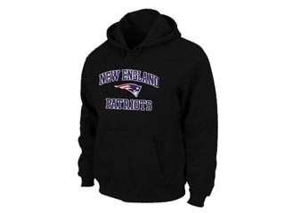 NFL New England Patriots Black Hoodies