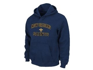 NFL New Orleans Sains navy blue Hoodies