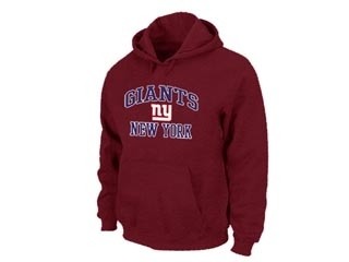 NFL New York Giants Red Hoodies