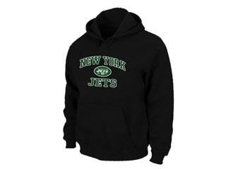 NFL New York Jets black Hoodies