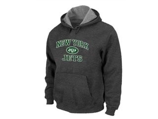 NFL New York Jets Dark Gray Hoodies