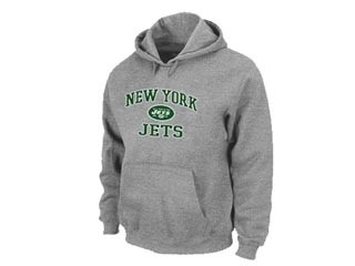 NFL New York Jets Gray Hoodies