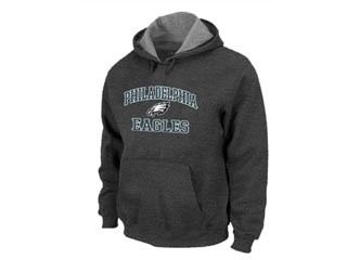 NFL Philadelphia Eagles Dark Gray Hoodies