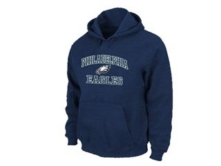 NFL Philadelphia Eagles navy blue Hoodies