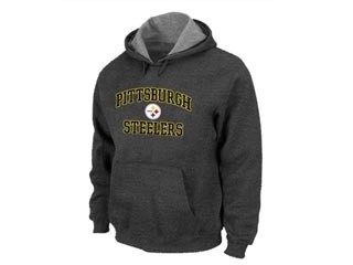 NFL Pittsburgh Steelers Dark Gray Hoodies