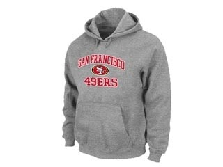 NFL San Francisco 49ers Gray Hoodies