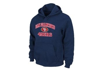 NFL San Francisco 49ers navy blue Hoodies