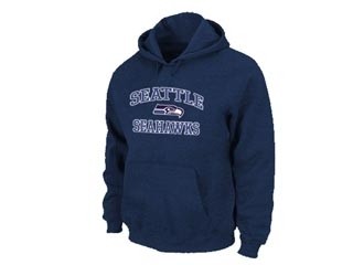 NFL Seattle Seahawks navy blue Hoodies