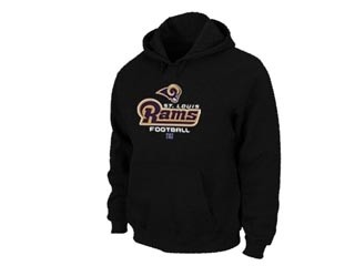 NFL St.Louis Rams Black Hoodies