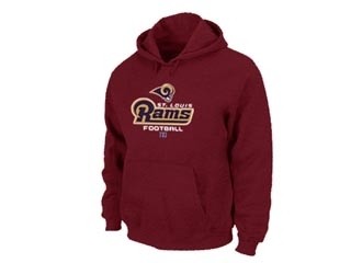 NFL St.Louis Rams Red Hoodies