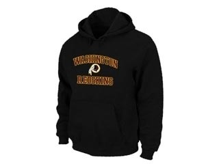 NFL Washington Redskins Black Hoodies