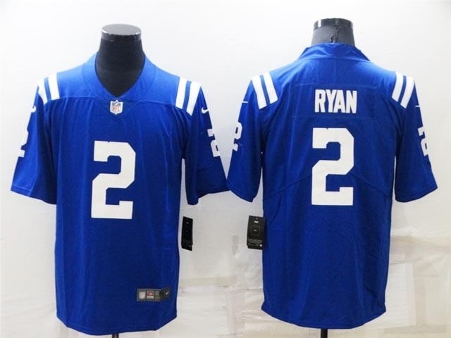 Youth Indianapolis Colts #2 Matt Ryan Blue Vapor Limited Jersey