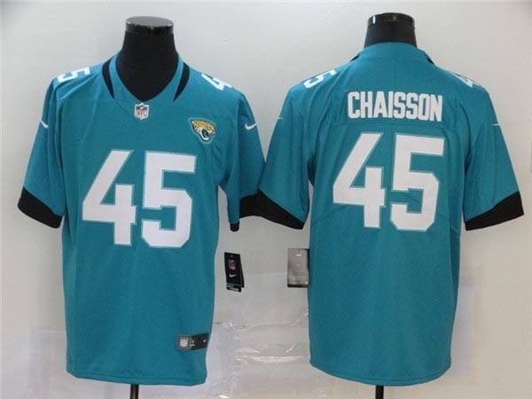 Nike Jaguars #45 K'Lavon Chaisson Teal 2020 NFL Draft First Round Pick Vapor Untouchable Limited Jersey