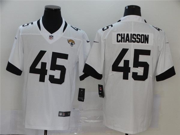 Nike Jaguars #45 K'Lavon Chaisson White 2020 NFL Draft First Round Pick Vapor Untouchable Limited Jersey