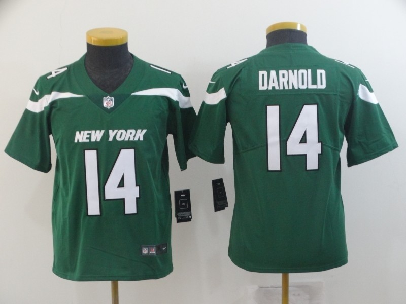 NFL Youth New York Jets Sam Darnold #14 Green 2019 Jersey