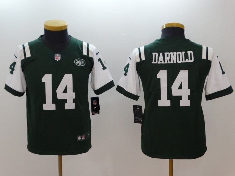 NFL Youth New York Jets Sam Darnold #14 Green Jersey