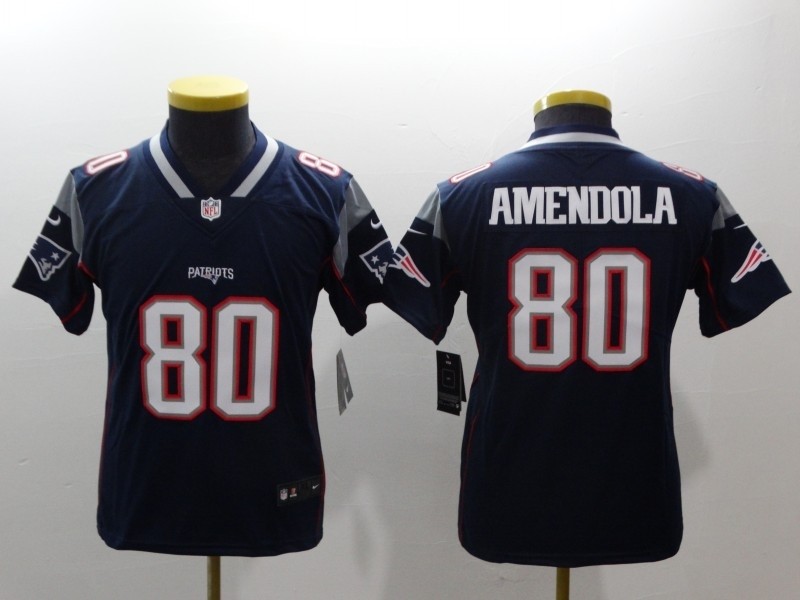 NFL Youth New England Patriots Amendola #80 blue Jersey