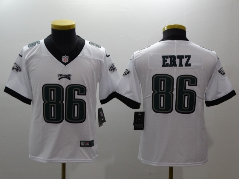 NFL Youth Philadelphia Eagles Ertz #86 white Jersey