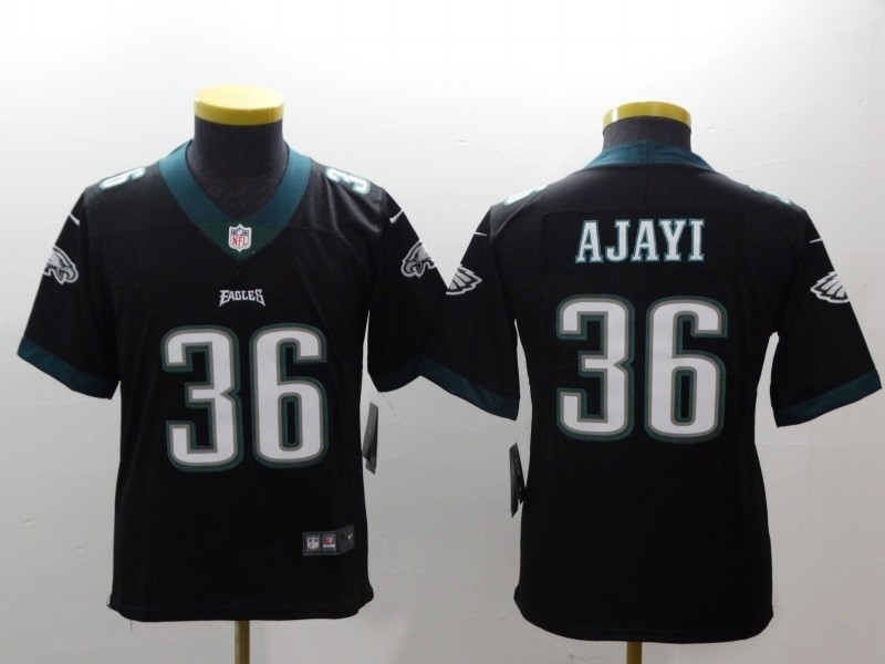 NFL Youth Philadelphia Eagles Ajayi #36 Black Jersey