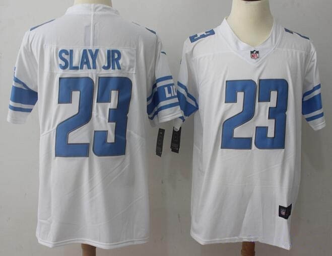 NFL Detroit Lions #23 Darius Slay Jr White Vapor Untouchable Limited Jersey