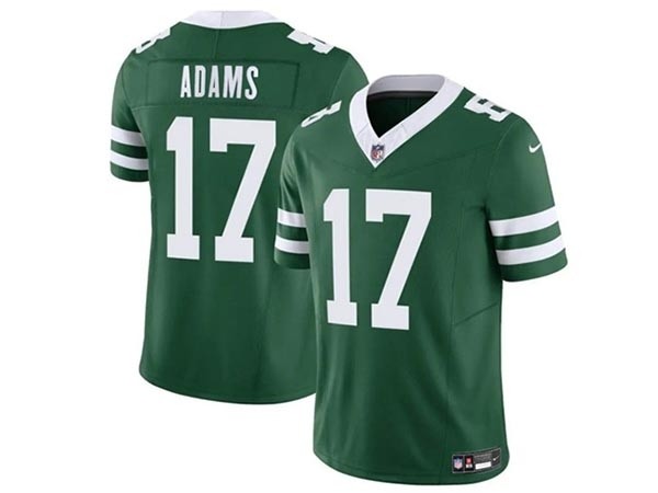 Men's New York Jets #17 Davante Adams Green Vapor F.U.S.E. Limited Jersey