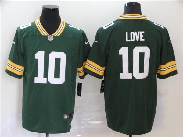 Nike Packers #10 Jordan Love Green 2020 NFL Draft First Round Pick Vapor Untouchable Limited Jersey