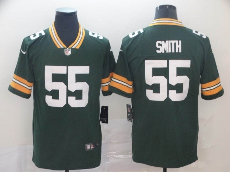 NFL Packers #55 Za'Darius Smith Green Vapor Untouchable Limited Jersey