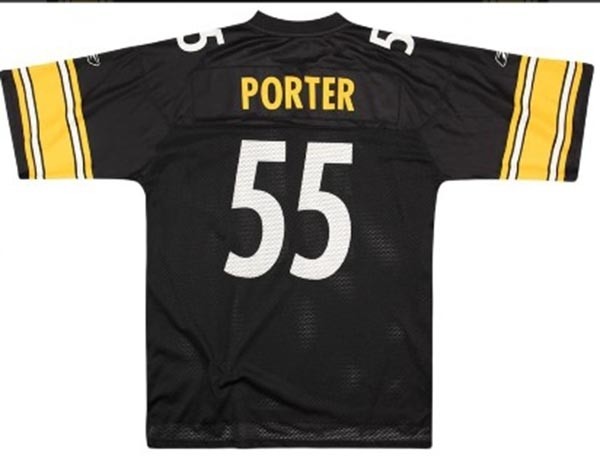 Men's Pittsburgh Steelers #55 Porter Black Vapor Untouchable Stitched NFL Nike Limited Jersey